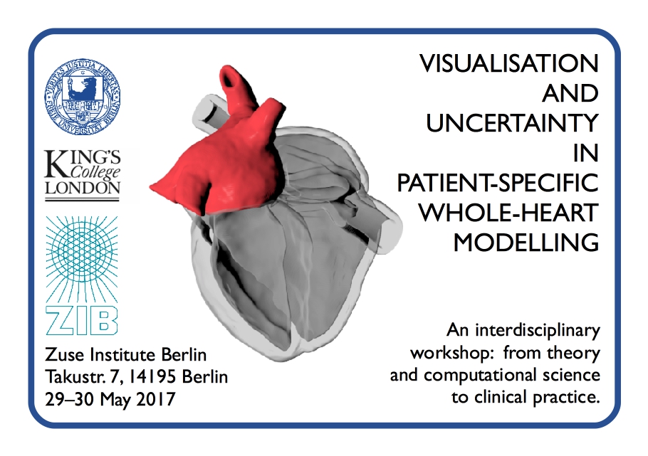 Visualisation and Uncertainty in Cardiac Modelling